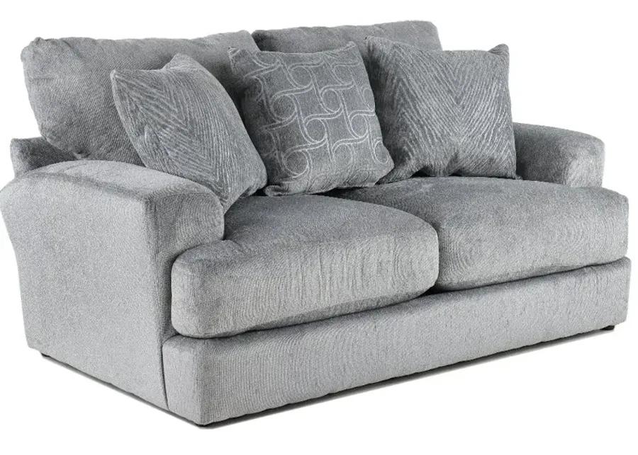 Lamar Gray Loveseat