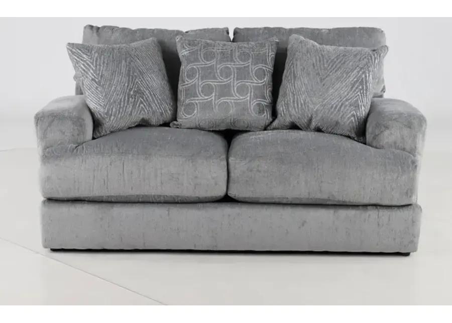 Lamar Gray Loveseat