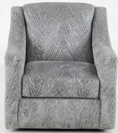 Lamar Gray Swivel Accent Chair