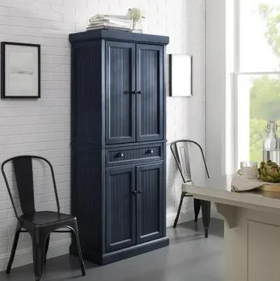 Seaside Navy Tall Storage Pantry