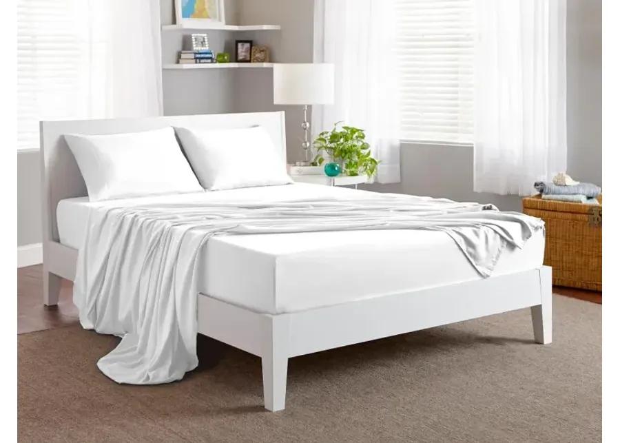 Bedgear White Microfiber Cal-King Bed Sheets