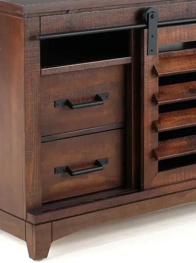 Barndoor Dark Brown 72" TV Stand