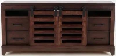 Barndoor Dark Brown 72" TV Stand