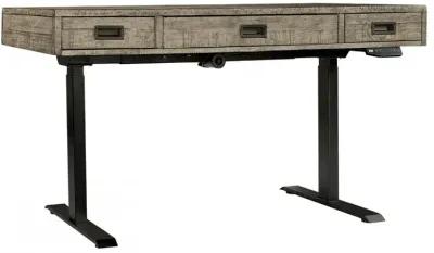 Grayson Cinder Gray Lift Top Desk