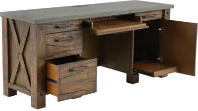 Jasper Rustic 68" Office Credenza