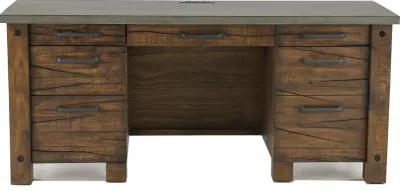 Jasper Rustic 68" Office Credenza