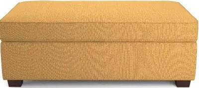 Marinette Yellow Storage Ottoman