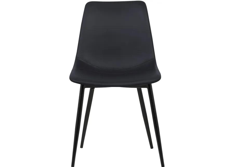 Monte Black Upholstered Dining Room Chair