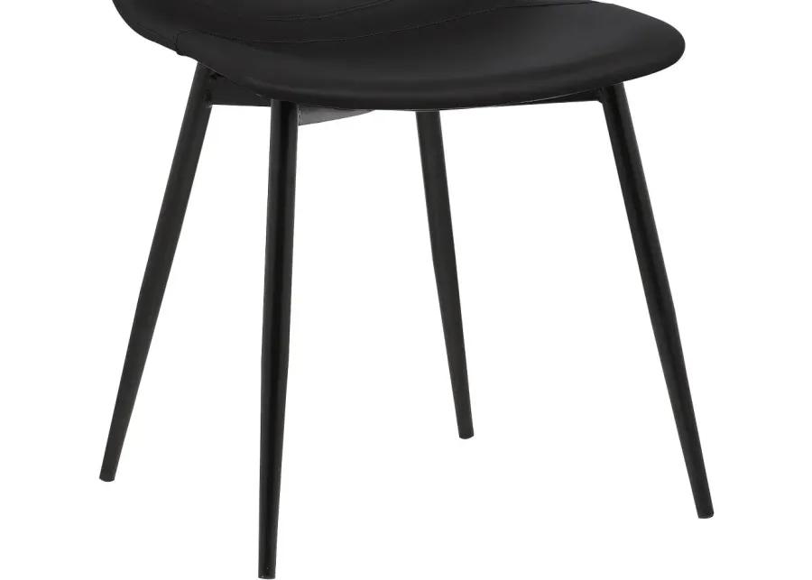 Monte Black Upholstered Dining Room Chair