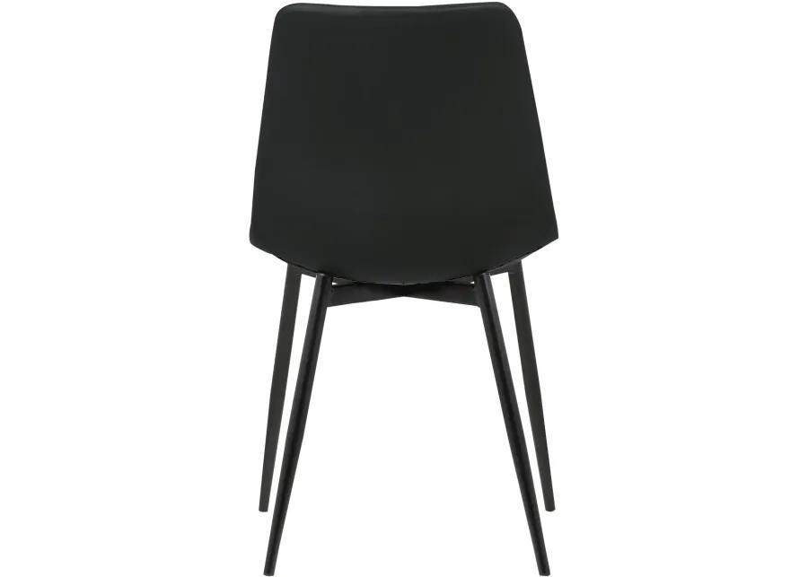 Monte Black Upholstered Dining Room Chair