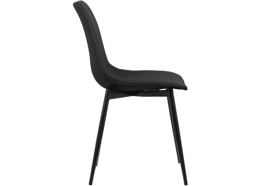 Monte Black Upholstered Dining Room Chair