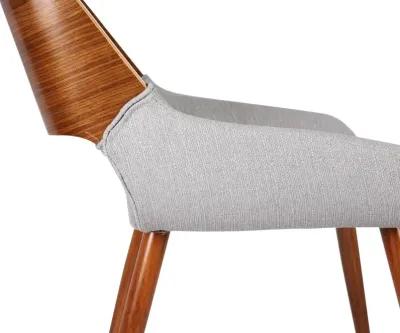 Panda Gray Upholstered Dining Room Chair