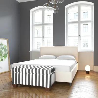 Brianna Ivory Full Platform Bed - Skyline Furniture