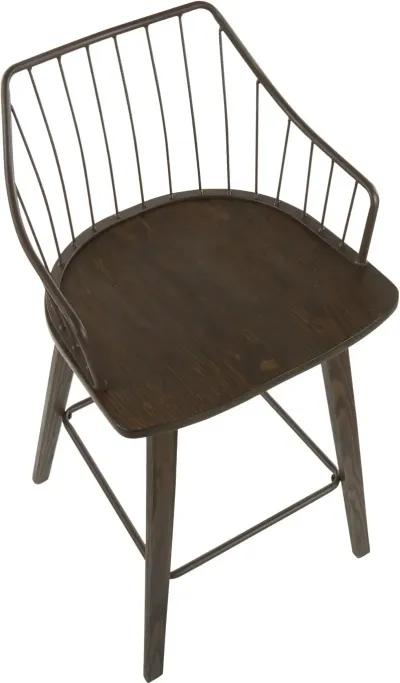 Winston Brown Counter Stool