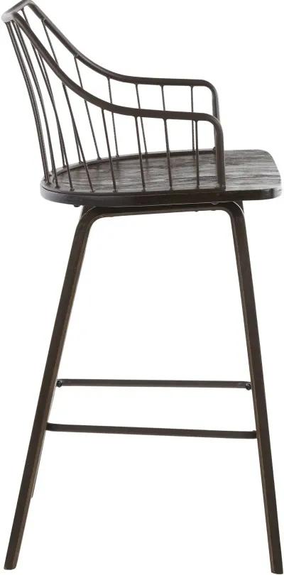 Winston Brown Counter Stool