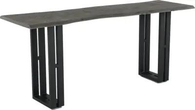 Copenhagen Gray Live Edge Sofa Table