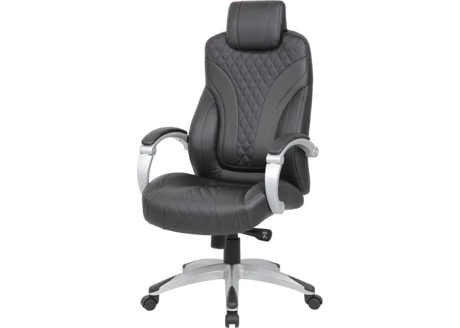 Boss Black Executive Office Chair With Head Rest