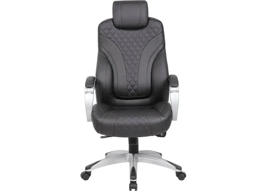 Boss Black Executive Office Chair With Head Rest