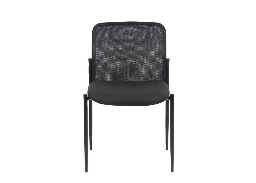 Boss Black Mesh Guest Office Chair