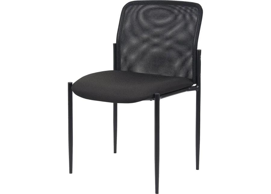 Boss Black Mesh Guest Office Chair