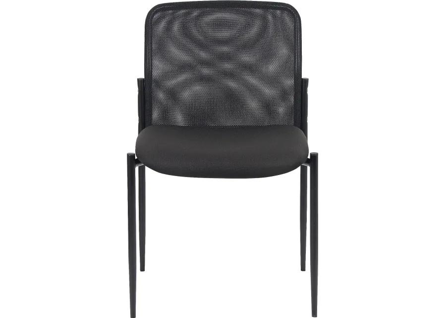 Boss Black Mesh Guest Office Chair