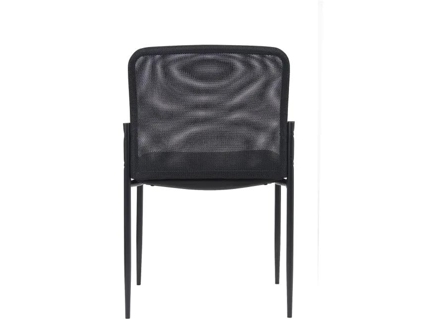 Boss Black Mesh Guest Office Chair