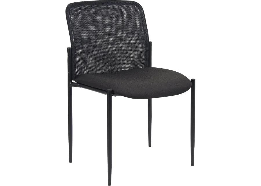 Boss Black Mesh Guest Office Chair