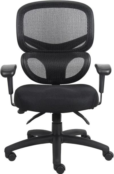 Boss Black Mesh Multi-Function Office Chair