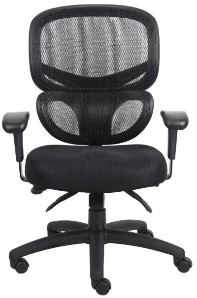 Boss Black Mesh Multi-Function Office Chair