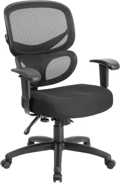 Boss Black Mesh Multi-Function Office Chair