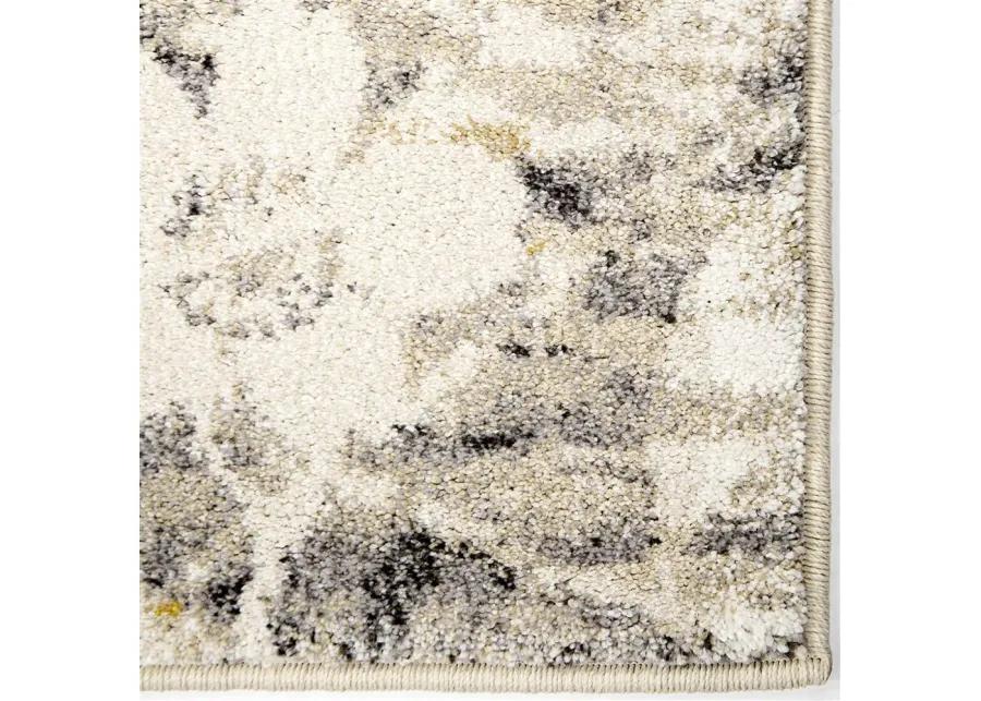 Studio 5 x 8 Asian Garden Light Gray Area Rug