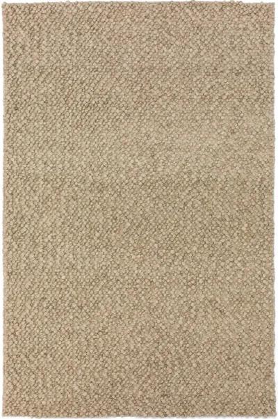 Gorbea 5 x 8 Latte Wool Area Rug