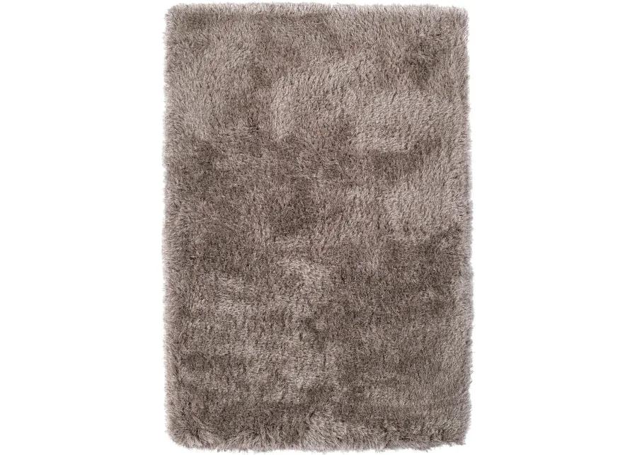 Impact 5 x 8 Mushroom Brown Shag Rug