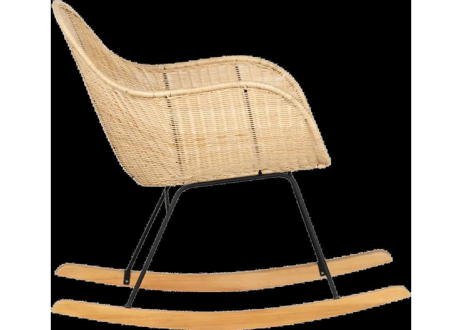 Balka Rattan Rocking Chair - South Shore