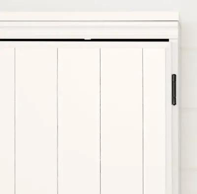 Farnel Pure White 2-Door Storage Cabinet - South Shore