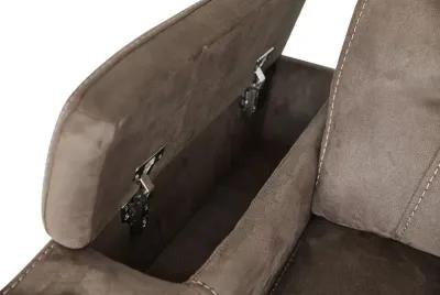 Diesel Cobra Brown Reclining Loveseat