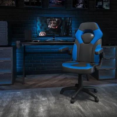 X10 Blue and Black Gaming Swivel Chair