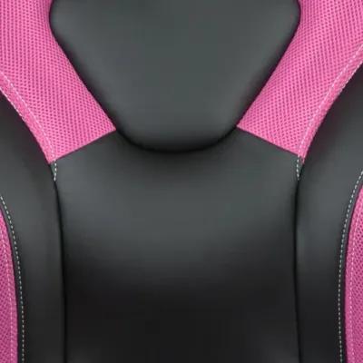 X10 Pink and Black Gaming Swivel Chair