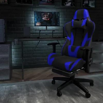 X20 Blue and Black Gaming Swivel Chair