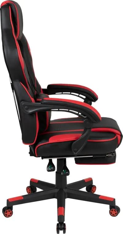 Red and Black Gaming Swivel Chair - X40