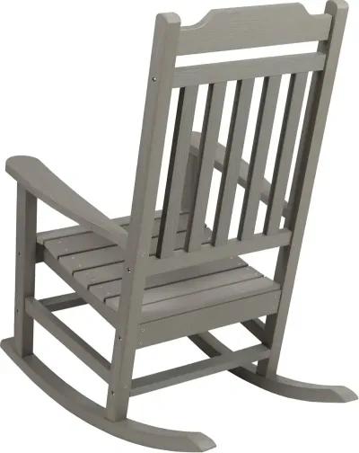 All-Weather Rocking Chair - Gray