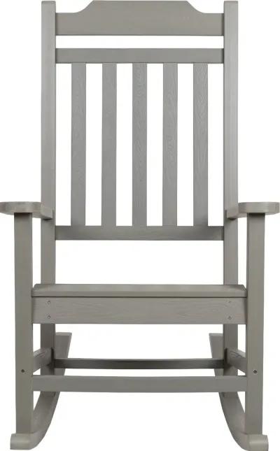 All-Weather Rocking Chair - Gray