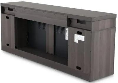 Morado Bay Gray 75" Fireplace TV Stand