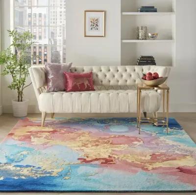 Prismatic 8 x 10 Abstract Multicolor Area Rug