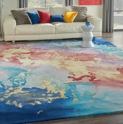 Prismatic 8 x 10 Abstract Multicolor Area Rug