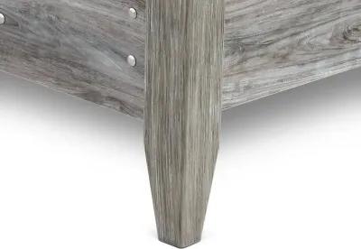 Twila Rustic Smoke Gray Full Bed