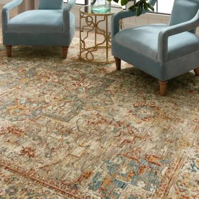 Marash 5 x 8 Ezine Gold and Cream Area Rug