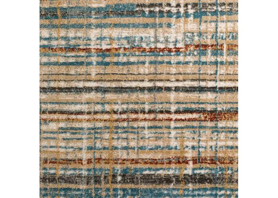 Karma 5 x 8 Transitional Multicolor Area Rug