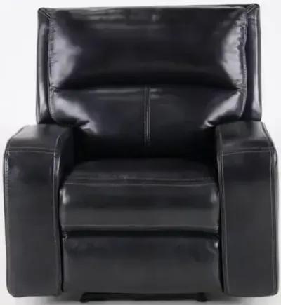 Megan Dark Blue Power Recliner