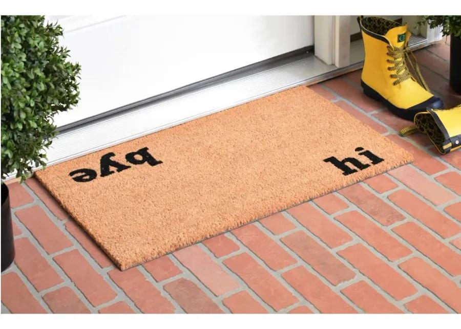 Hi, Bye Doormat